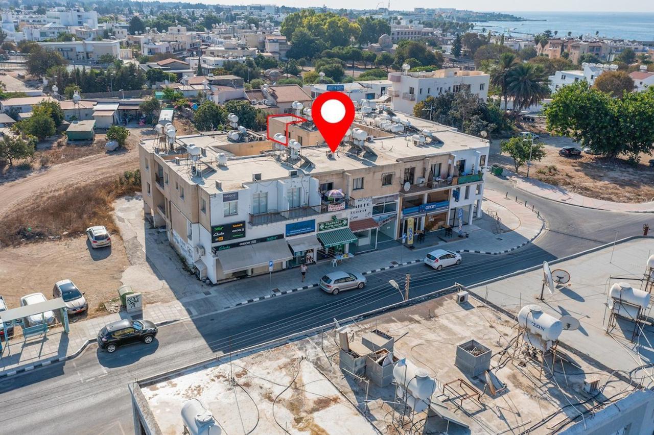 Lovely Ap In The Center Of Kato Paphos Exterior foto